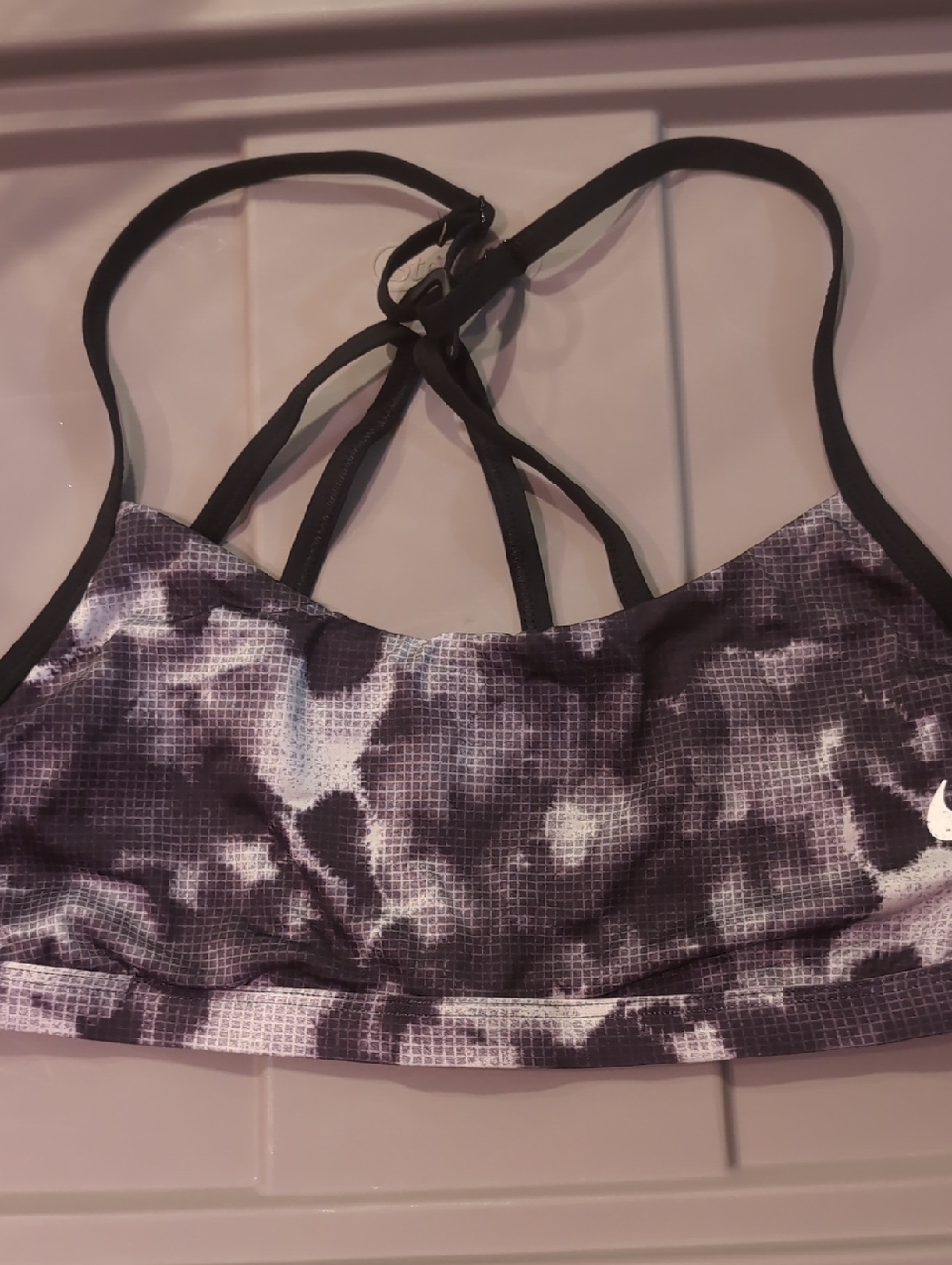 Nike Tie-Dye Strappy Sports Bra - XL